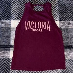 Victoria Sport Women's Dark Red Muscle Tee